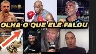 EDMUNDO DESAFIA ROMÁRIO E JAKE PAUL RESPONDE BAMBAM bambam miketyson jakepaul [upl. by Assilak]