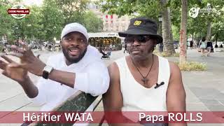 Héritier Wata à dévoilé plusieurs choses devant Bravo Papa Rolls à Paris 🇨🇵 [upl. by Marvella150]