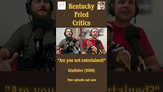 Max and Comy clip  New episode quotAre you not entertainedquot over the movie Gladiator 2000 podcast [upl. by Hax]