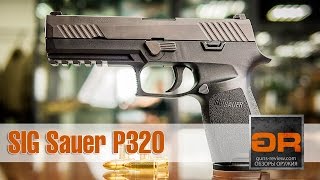 SIG Sauer P320 Обзор Модульного Бескуркового Пистолета от GunsReviewcom [upl. by Eveleen]