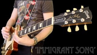 Immigrant Song by Led Zeppelin  Instrumental Cover by Karl Golden [upl. by Pulchia]