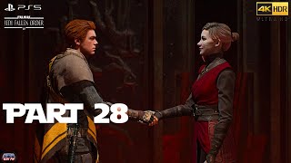 STAR WARS JEDI FALLEN ORDERPS54K60FPSHDRJEDIGRANDMASTER100PLAYTHROUGH PART28A PATH FORWARD [upl. by Amitarp676]