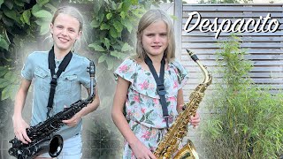 Despacito  Luis Fonsi  Saxophone Cover thesaxsisters [upl. by Dorita750]