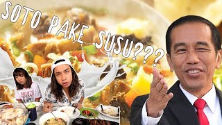 Apa Soto pake Susu Saking Enaknya Pak Jokowi Selalu Makan disini [upl. by Nawd]