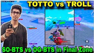 SOBTS vs OGBTS in Final Zone  PUBG MADAN  madan op  Troll OP  TOTTO  MADANmadan [upl. by Binah353]