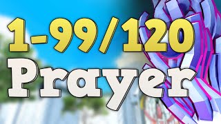 Runescape 3  199120 Prayer Guide 2023 – up to 20m xphr [upl. by Paderna782]