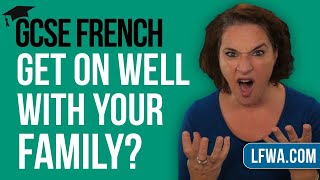 GCSE French Speaking Family Relationships [upl. by Akehs]