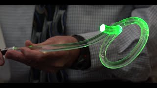 Total Internal Reflection Demo Optical Fibers [upl. by Heaps]