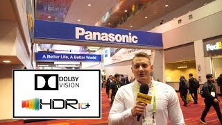 CES 2019 Pierwszy na świecie TV z HDR10 i Dolby Vision Panasonic OLED GZ2000 [upl. by Ihculo]