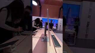 HUAWEI MateStation X First Look at MWC 2022 [upl. by Einohtna]