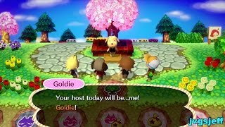 Animal Crossing Amiibo Festival  Board Game April [upl. by Eelamme699]