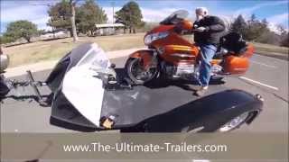 Gold Wing Trailer  Honda Goldwing Trailer  Goldwing Motorcycle Trailer [upl. by Olim768]