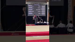 COPPA CAMPIONI 2024 LETIZIA SARONNI👏💪csb gymnast [upl. by Elleral]