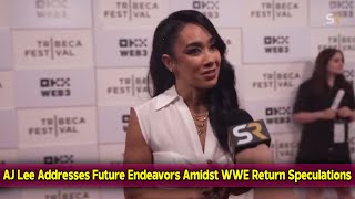 AJ Lee Addresses Future Endeavors Amidst WWE Return Speculations [upl. by Morocco718]