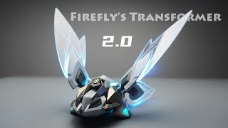 Design and Make Firefly’s Transformer V20 with elastic compression lock structure [upl. by Shultz]