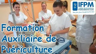 La formation des auxiliaires de puériculture à lIFPM dOrléans [upl. by Sidwohl893]