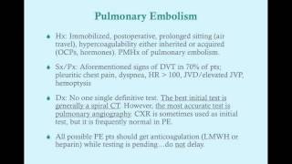 DVTPulmonary Embolism  CRASH Medical Review Series [upl. by Surtimed]