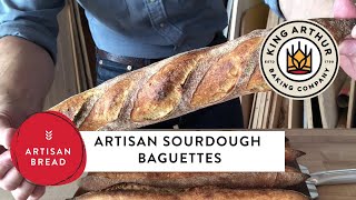 Artisan Sourdough Baguettes [upl. by Burrow]