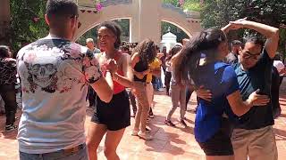 Bachata Dancing at Parque Mexico CDMX [upl. by Polik]