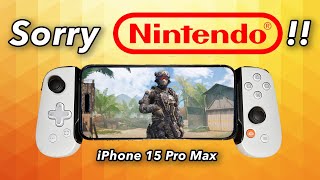 Backbone One with iPhone 15 Pro Max 10 Top Games Updated 2024 [upl. by Daveta]