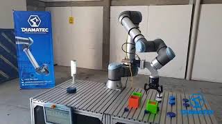 Control robot colaborativo UR con alexa [upl. by Neibart334]