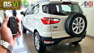 New Ford EcoSport BS6 Titanium TDCi Mid Variant  On Road Price List  Mileage  Features  Specs [upl. by Nelda343]