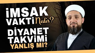 İmsak Vakti Nedir  Diyanet Takvimi Yanlış mı [upl. by Duky]