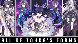 ALL FORMS Every TOHKA YATOGAMI POWER Explained Date A Live [upl. by Neliak]