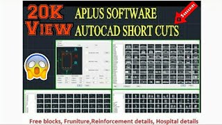 AutoCAD Additional Software Aplus magic tools free [upl. by Noremac]