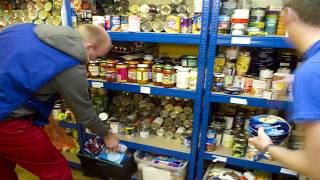 Hungry Britain QampA with Brixton Food Bank manager Jon Taylor [upl. by Ydualc704]