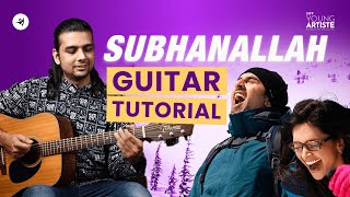 Subhanallah  Yeh Jawaani Hai Deewani  Guitar Tutorial  Easy Guitar Lesson  Pritam siffguitar [upl. by Treva318]