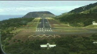 DO NOT overrun this runway Sao Jorge Azores [upl. by Oniskey]