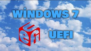 WİNDOWS 7 UEFI [upl. by Jago]