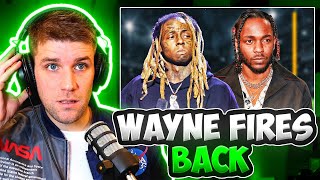 WAYNE WENT IN THE BOOTH  Lil Wayne is CRASHING OUT over Kendrick Lamar 👀 [upl. by Nanny]