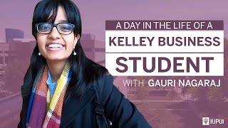 A Day in the Life of a Kelley Business Student 📈 IUPUI VLOG [upl. by Alvin394]