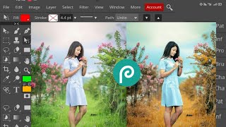 Photopea Photo Editing  Photopea Editing Mobile  Photopea Se Editing Kaise kare  SN Editor [upl. by Zela295]