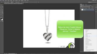 Tuto 19  Transformer de largent en or sous Photoshop CS6 [upl. by Braunstein]