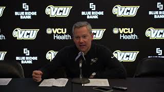 VCU Mens Basketball postgame press conference UMES Dec 22 2023 [upl. by Agosto]