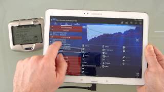 DiveMate USB 20 on a 10quot tablet and Galileo Sol [upl. by Koerlin]