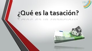 01Curso de Tasación Inmobiliaria Introducción a la Tasación [upl. by Ahkeber]