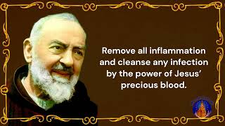 The Most Powerful Healing Prayer By St Padre Pio [upl. by Anse]