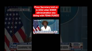 The White House 2022 plan for FEMA FUNDS backfired [upl. by Tonjes]