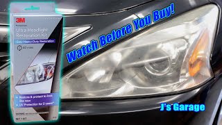 3M Headlight Restore  the way to go [upl. by Fritts]