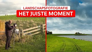 Het juiste MOMENT kiezen bij LANDSCHAPSFOTOGRAFIE  Winters Landschap  Zoomnl [upl. by Pohsib]