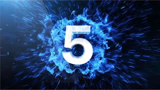 Shocking style shock wave 5 seconds countdown video  CountdownVideo [upl. by Squires]