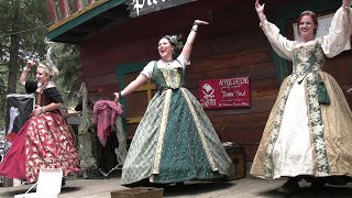 Chaste Treasure lovely ladies singing lusty songs at the Colorado Renaissance Festival [upl. by Mosora740]