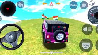 Dollar Song Modified 😈 Mahindra Thar  Indian Car Simulator 3D  Car Game 3D [upl. by Llenrup496]