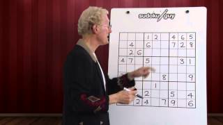 Sudoku Lesson 17 The Capital T [upl. by Nalani]