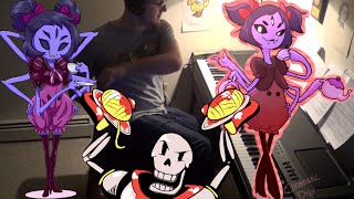 Undertale  Spider Dance Piano Solo [upl. by Berghoff]