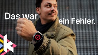 Ich habe mein iPhone durch die Apple Watch Ultra ersetzt [upl. by Nayt53]